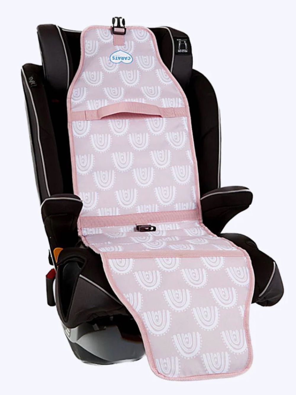Carats Car Seat Cooler Baby COOLTECH ™  Baby Car Seat Cooling Pad (pink rainbow)